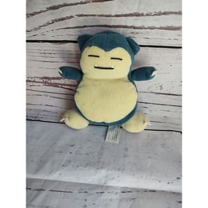 Hasbro Pokémon Snorlax 5'' Beanbag Plush Soft Toy 1998 Nintendo Game Freak VTG